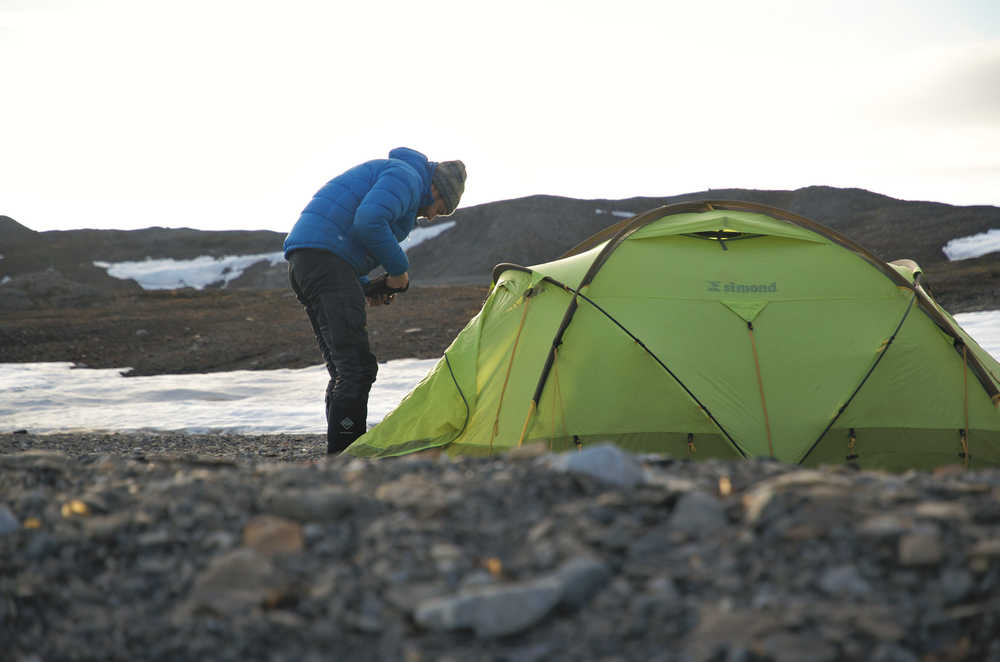 Campement Spitzberg été Tentes