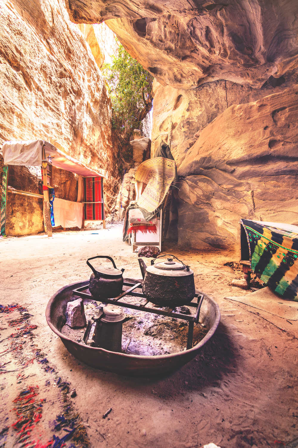 Campement typique bédouin Jordanie