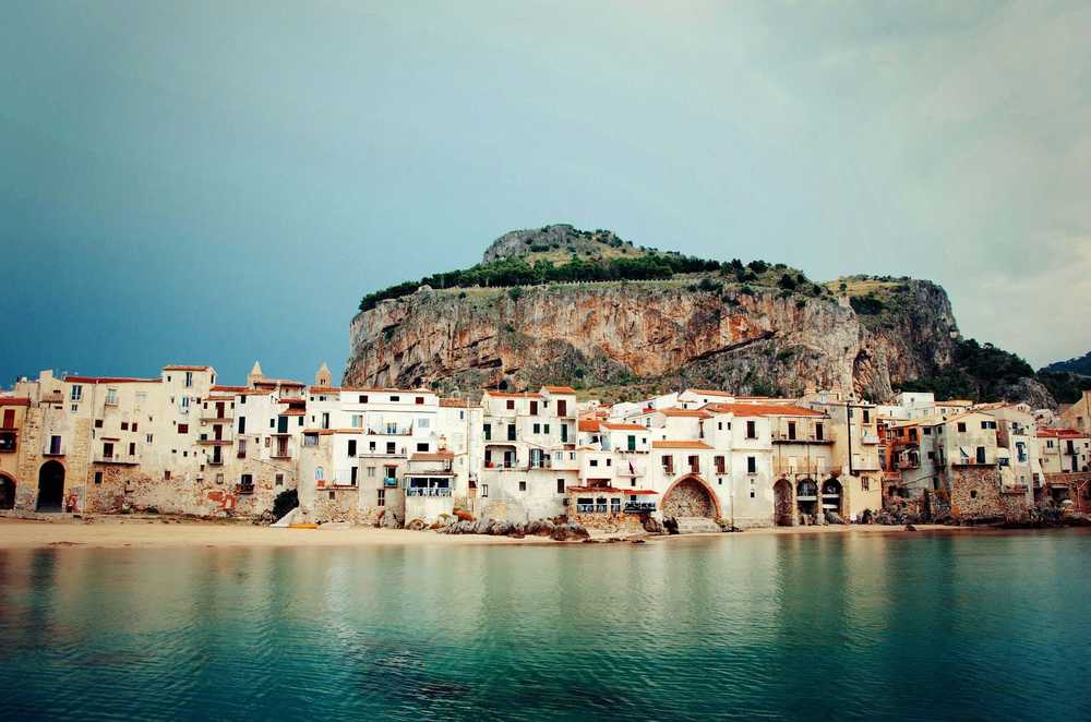 Cefalu dans l'Ouest Sicilien dans la région de Palerme