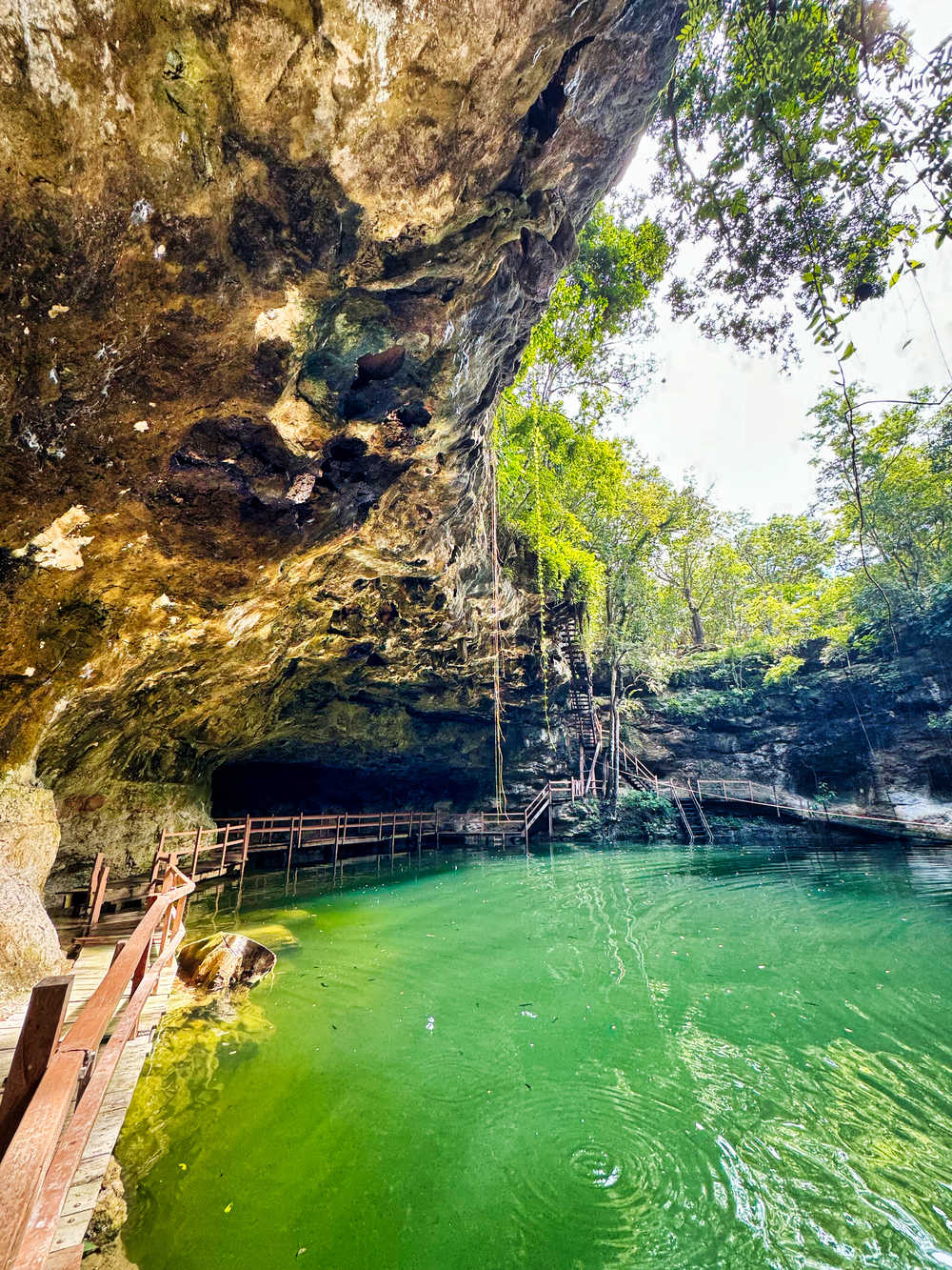 Cenote Xcanche au Mexique