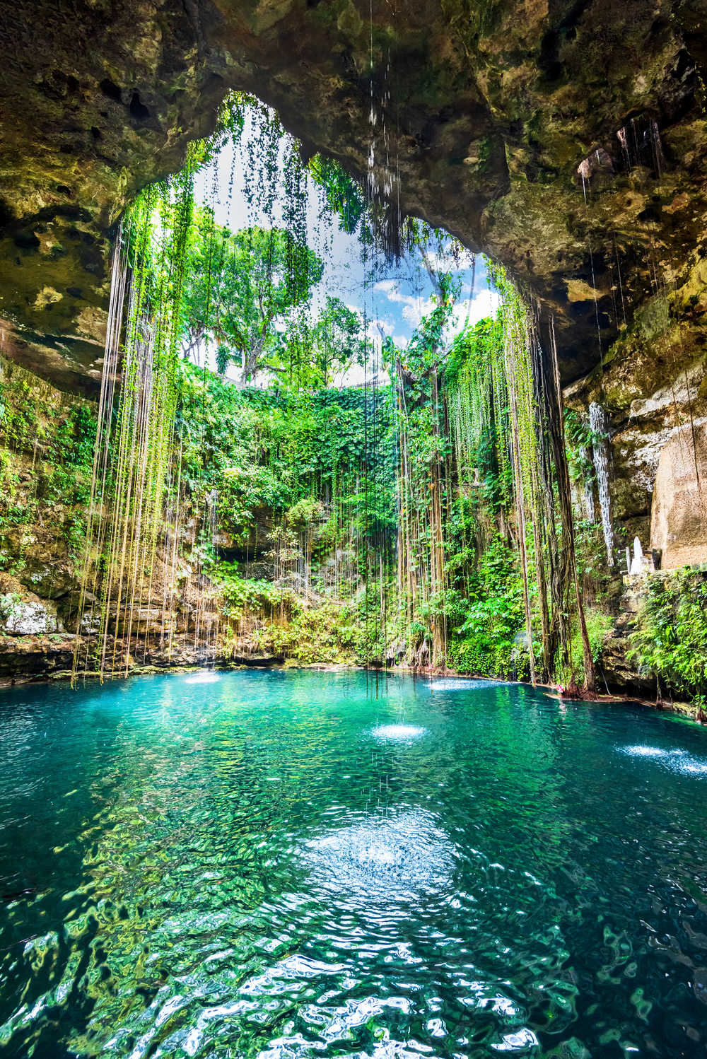 Cénotes du Yucatan , Mexique