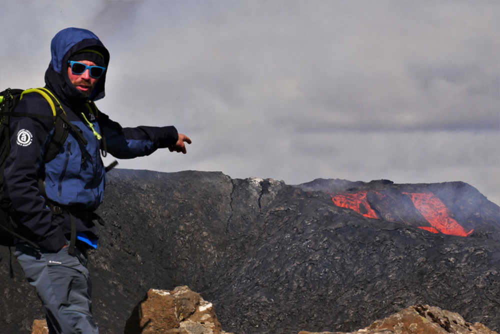 champ de lave au Etna Volcan en Italie
