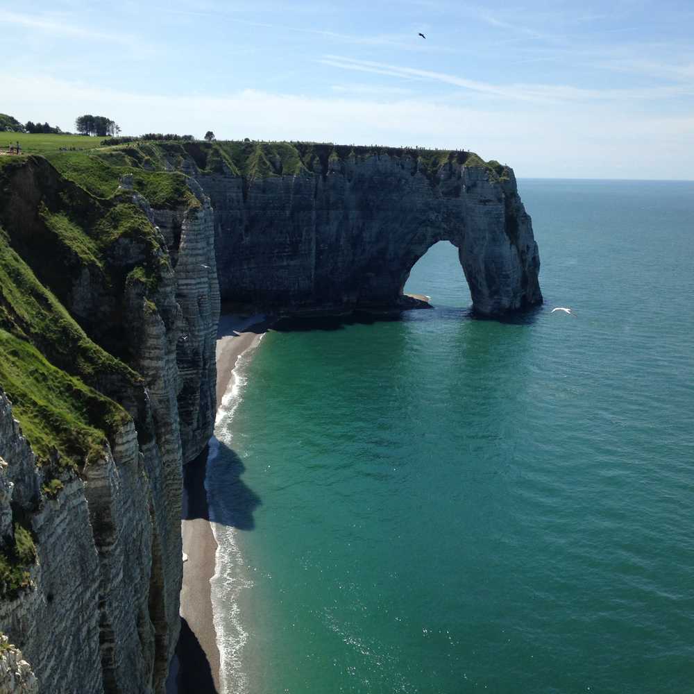 Cote d'Albatre, les falaises d'Etretat