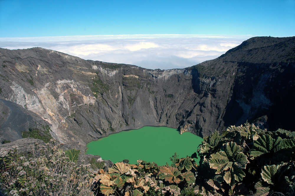 cratère du volcan Irazu