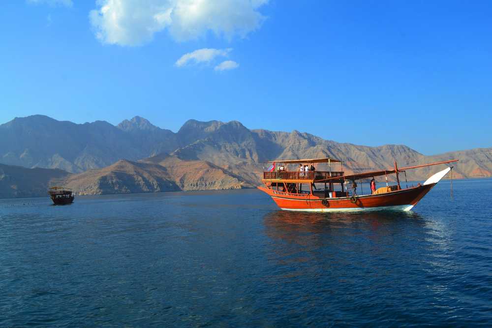 Croisière près des fjords du Musandam, Oman