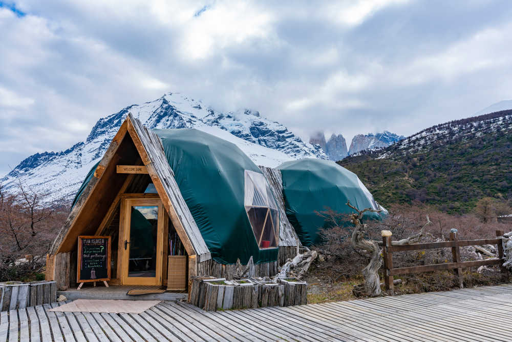 Ecocamp Patagonia hôtel à Torres del Paine au Chili
