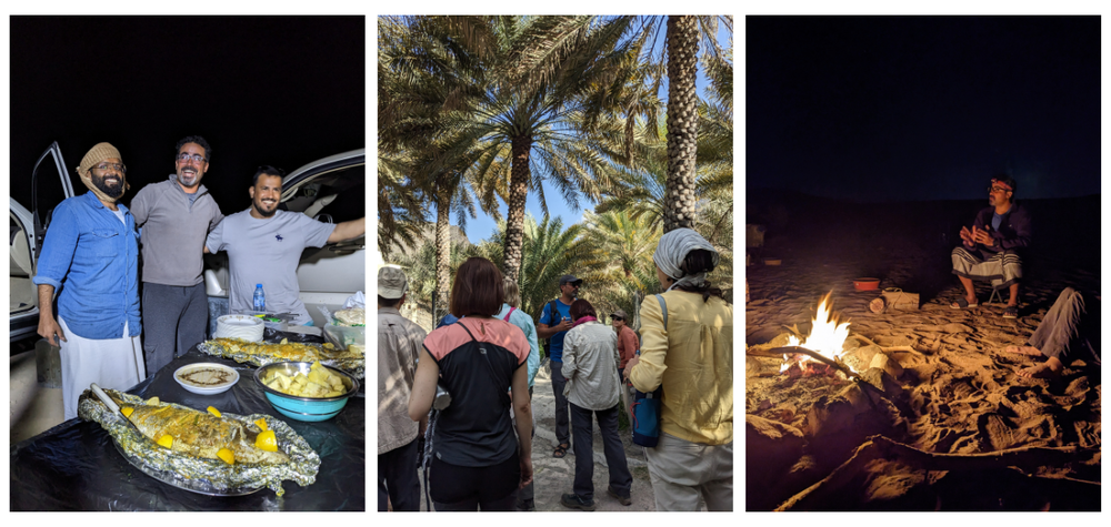 Equipe locale, guide et randonnée à Oman