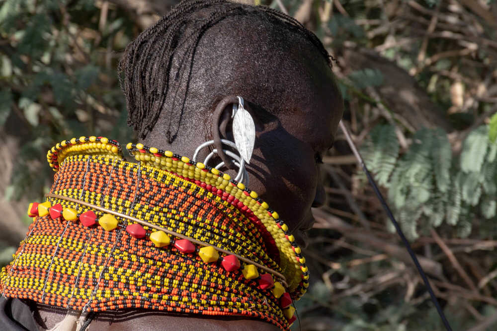 Femme Turkana nord Kenya