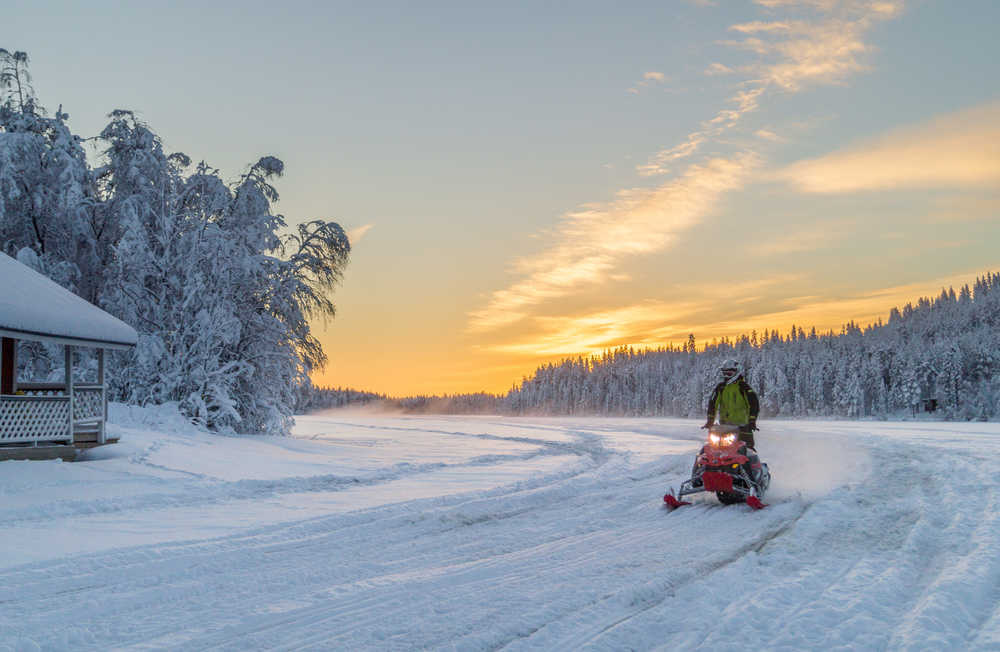 Finlande motoneige