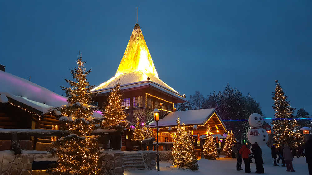 Finlande Rovaniemi Noël
