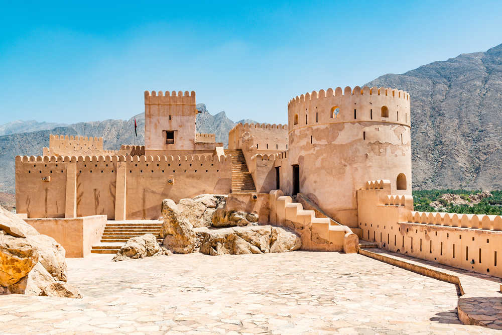 Fort de Nakhal dans la région d'Al-Batina, Oman