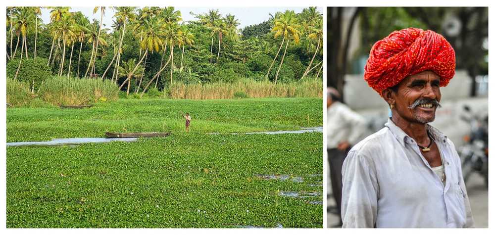 homme-indien-et-paysage-des-backwaters