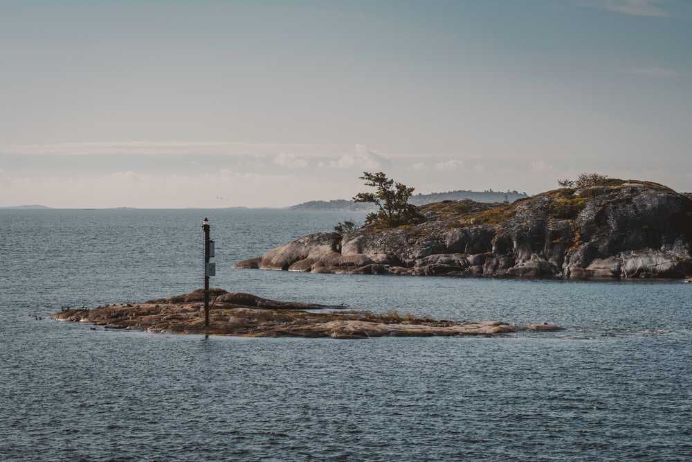 Île de l'archipel de Goteborg, Suède