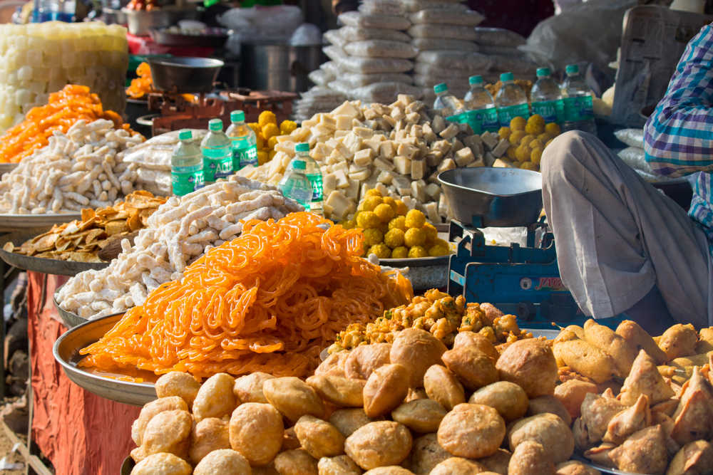 Inde marché traditionnel