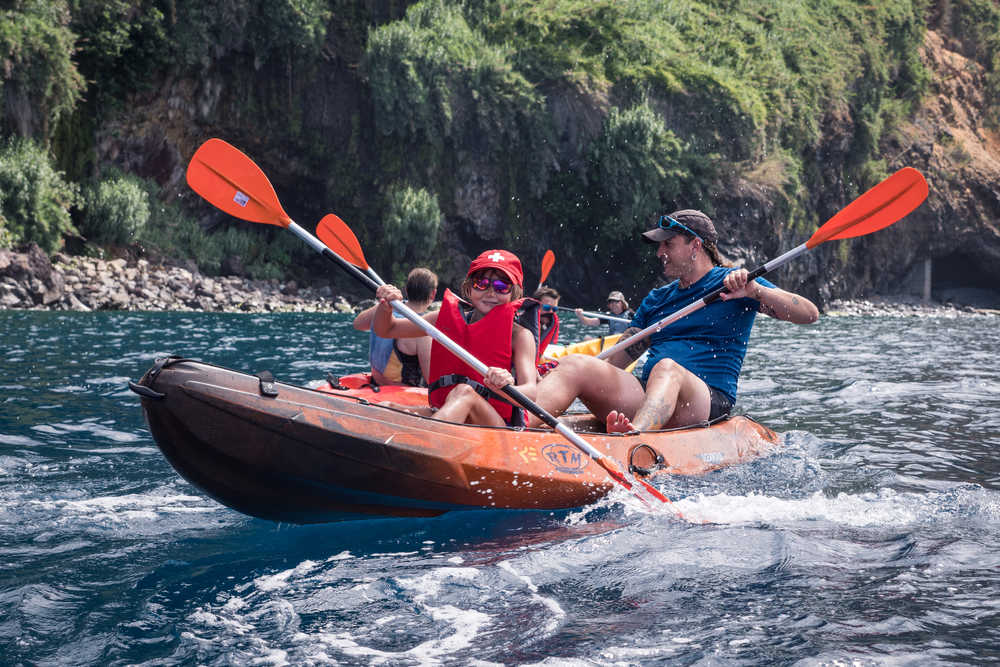 Kayak en famille à Cuba