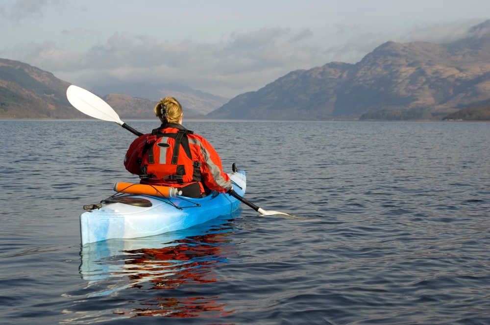 Kayak sur le Loch Ness Ecosse