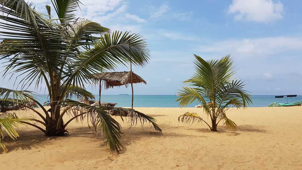 La magnifique plage de Negombo au Sri Lanka