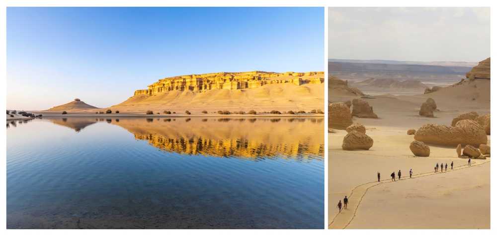 lac-qarun-et-randonneurs-oasis-fayoum