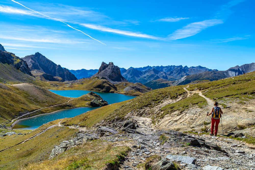 Lac supérieur de Roburent, vallée de l'Oronaye, Ubaye, Alpes de Haute Provence