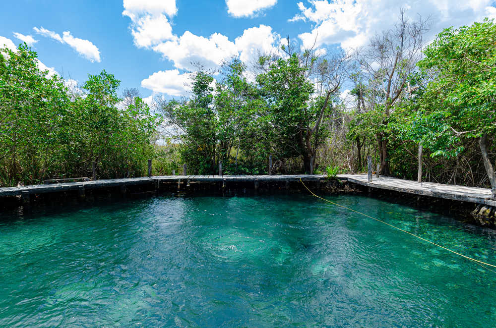 Lagune de Yalahau au Mexique