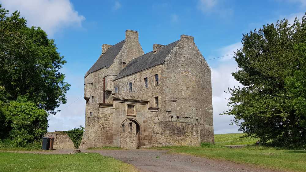 Le château de Midhope en Écosse