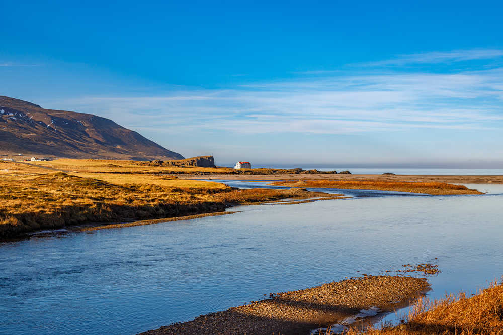 Le fjord Borgarfjörður Eystri Islande