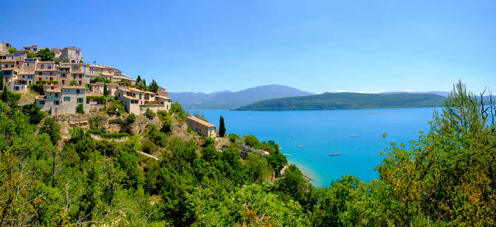 Le Lac de Sainte Croix dans le Verdon