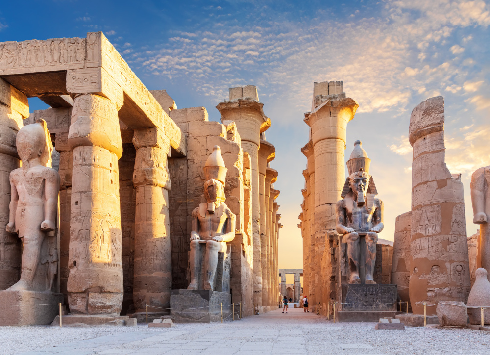 Le temple de Louxor en Egypte