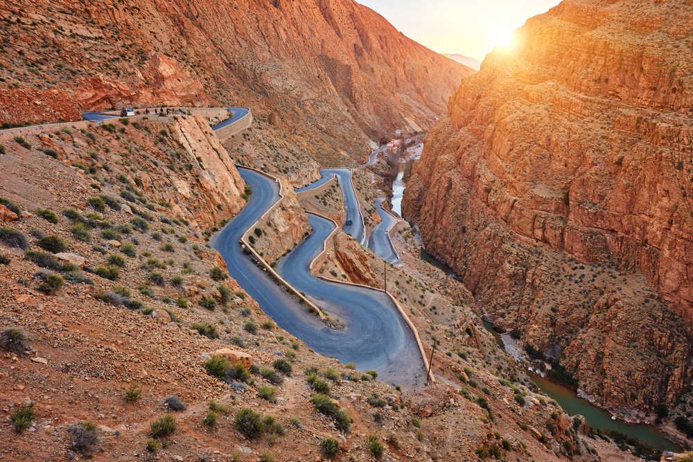 Les gorges du Dadès, Maroc