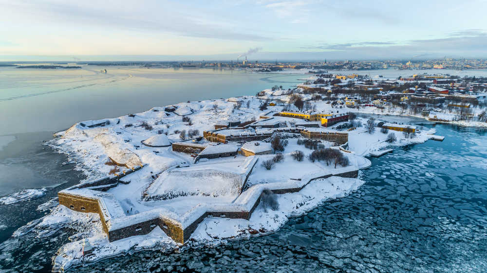 l'île fortifiée de Suomenlinna