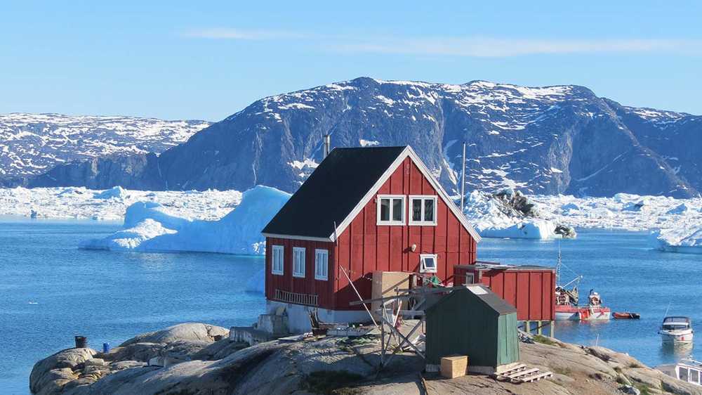 Maison groenlandaise au Groenland
