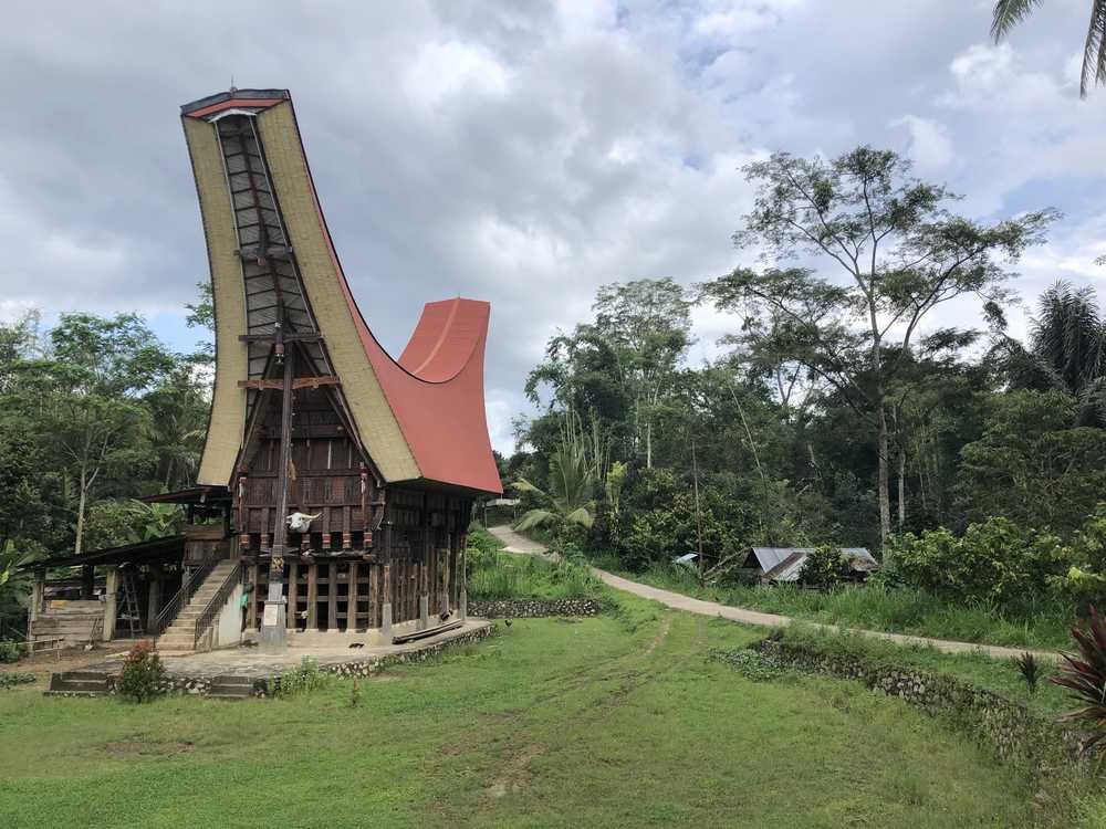 Maison Toraja, Sulawesi, Indonésie