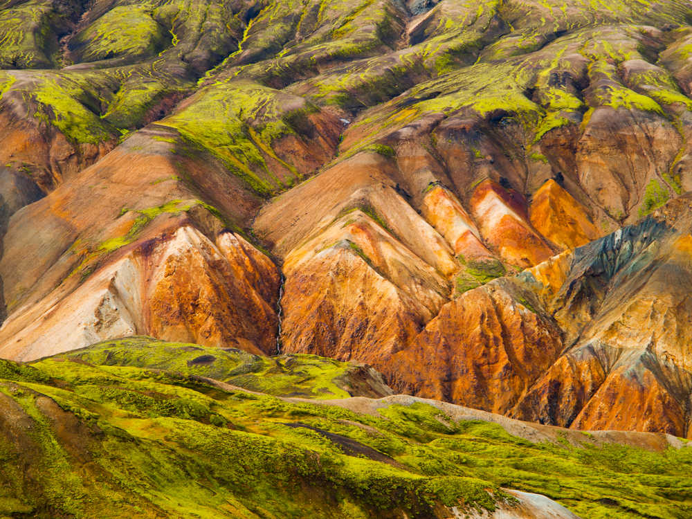 montagnes multicolores de Landmannalaugar