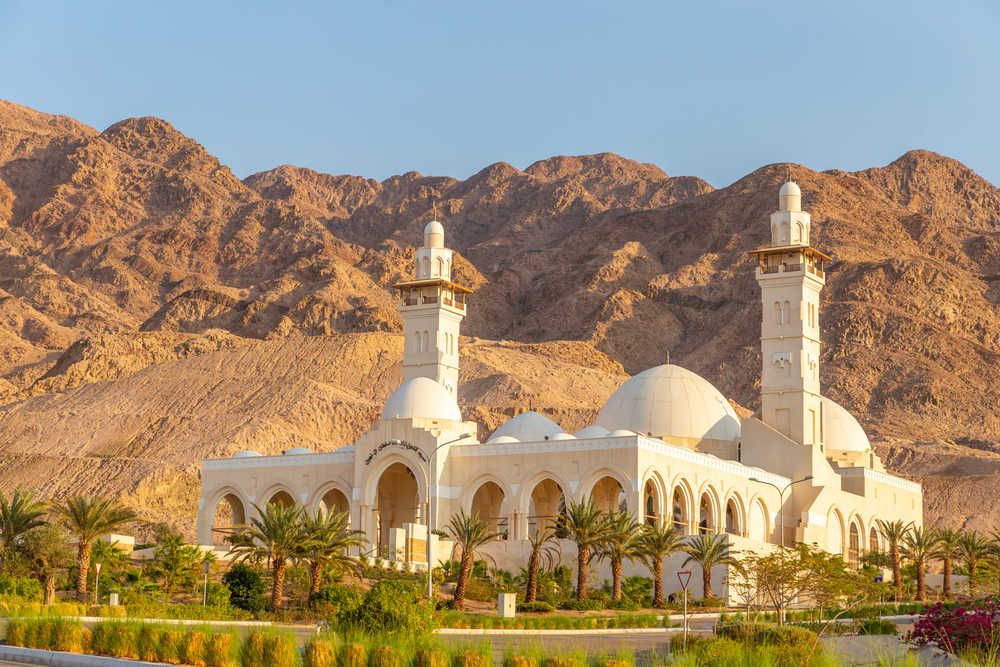 Mosquée Sheikh Zayed. Ville d'Aqaba, Jordanie