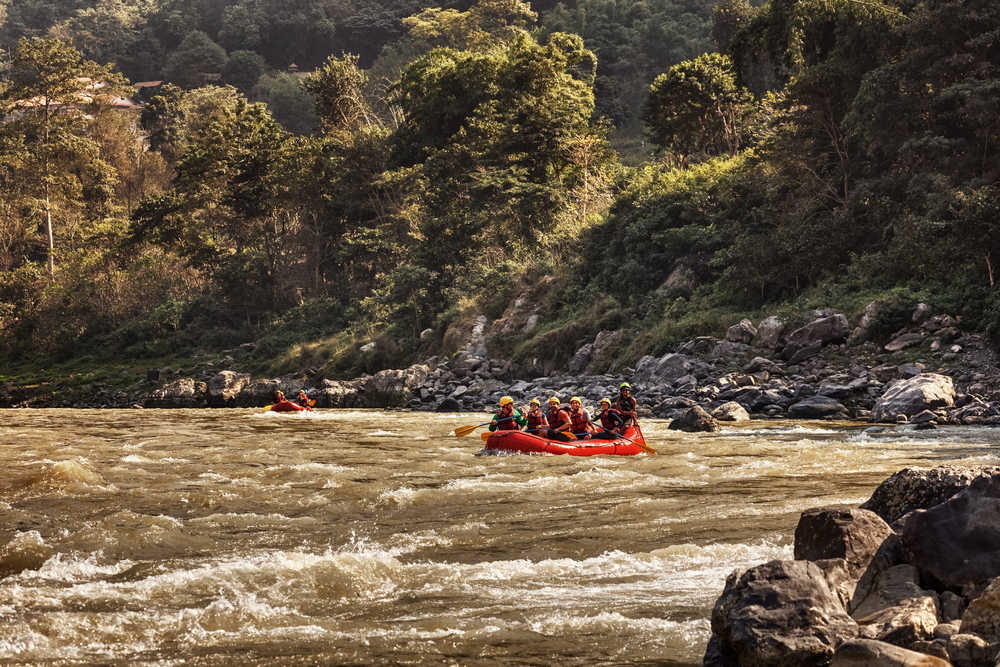 Népal Trishuli Rafting