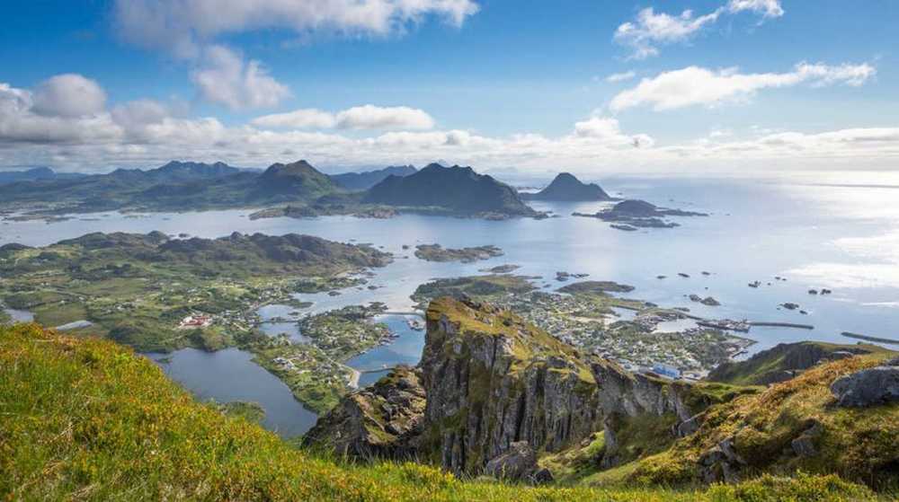 Nonstinden dans les Lofoten