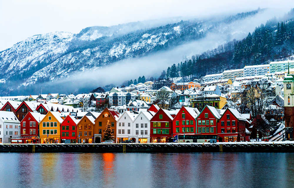 Norvège Bergen hiver