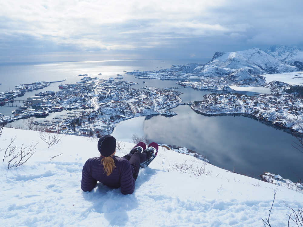 Norvège Svolvær lofoten hiver