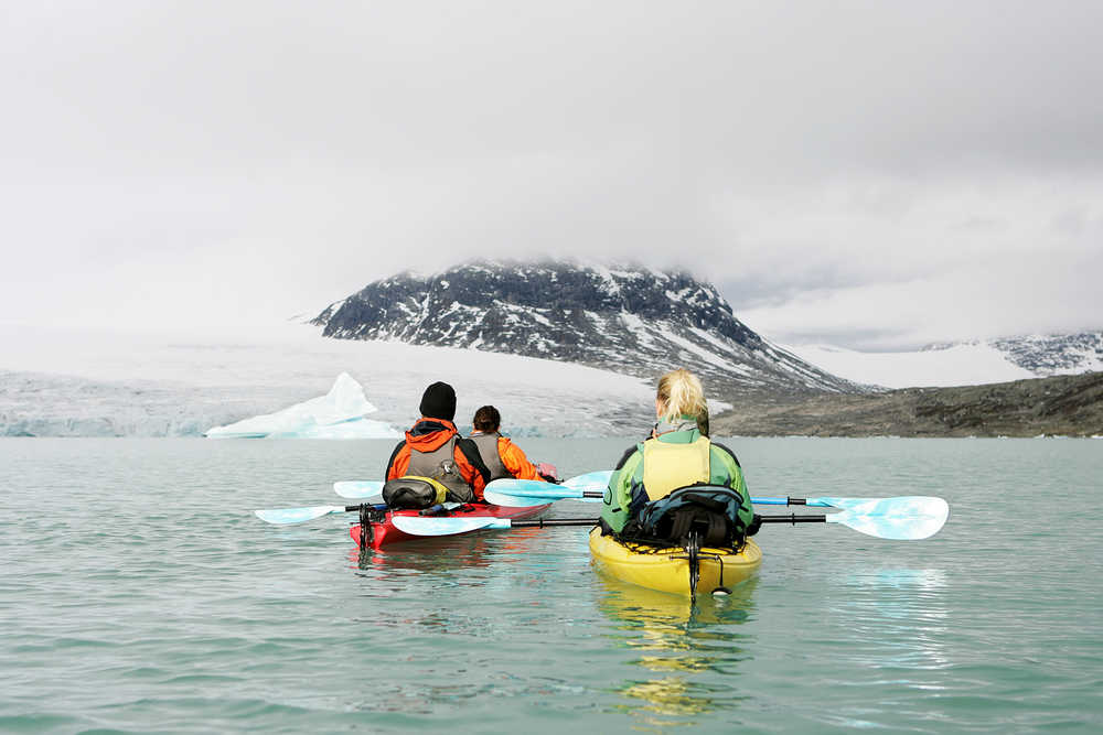 Norvège Tromsø kayak groupe