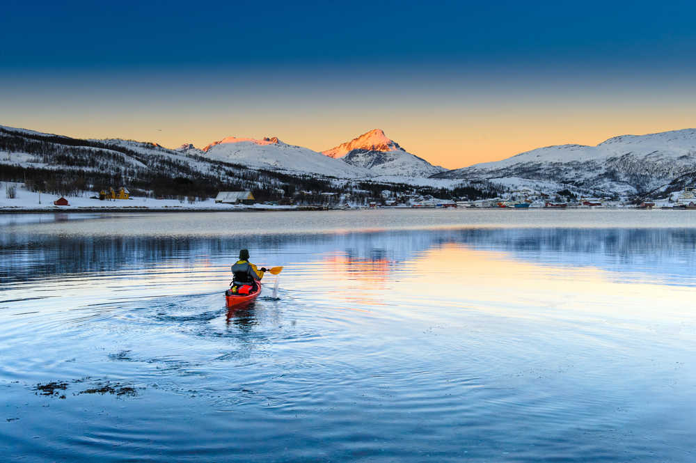 Norvège Tromsø kayak groupe