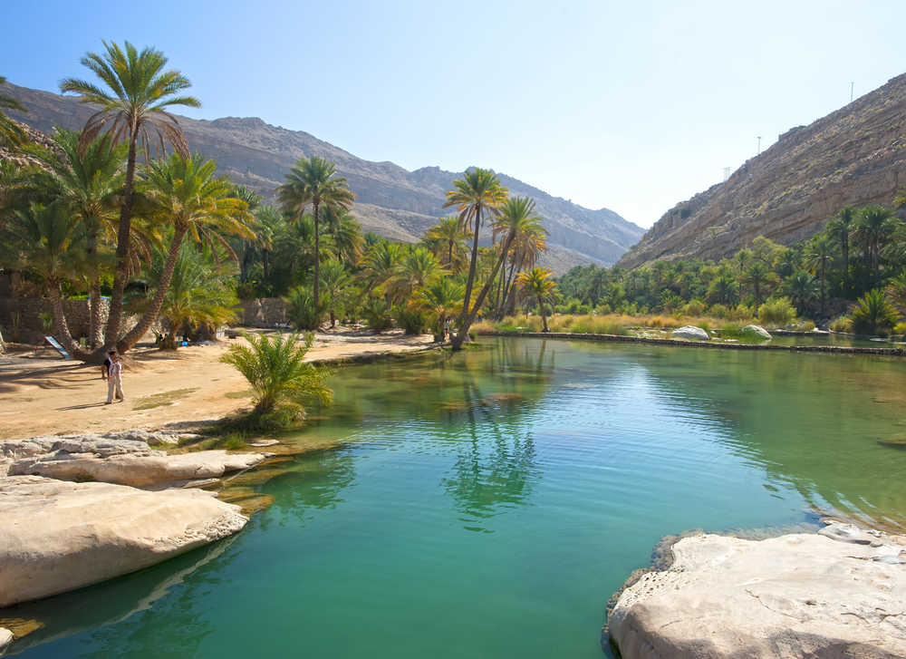 Oasis Wadi Bani Khalid, Oman