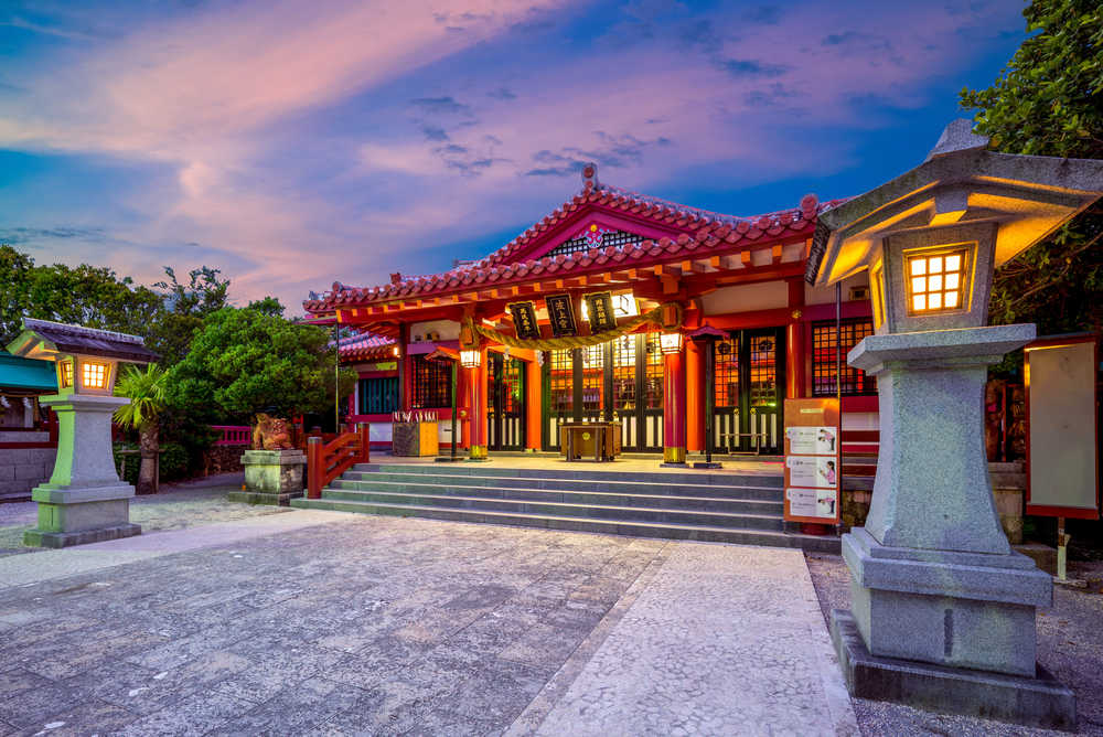 Okinawa temple Naminoue