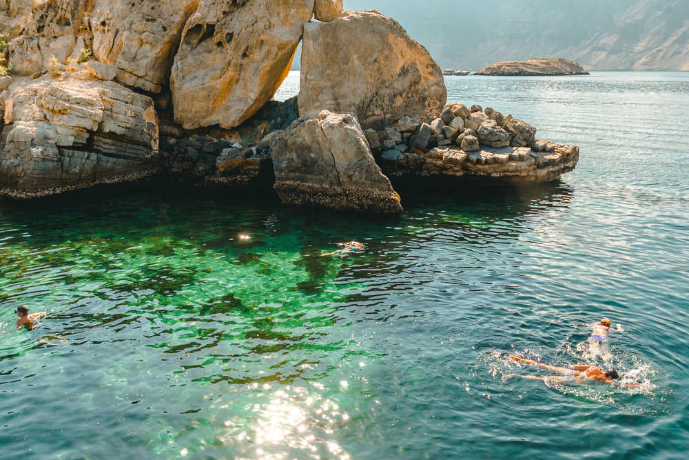 Oman snorkeling