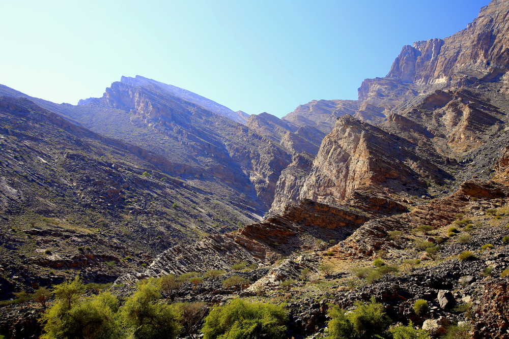 Oman Wadi Bani Awf Snake Canyon