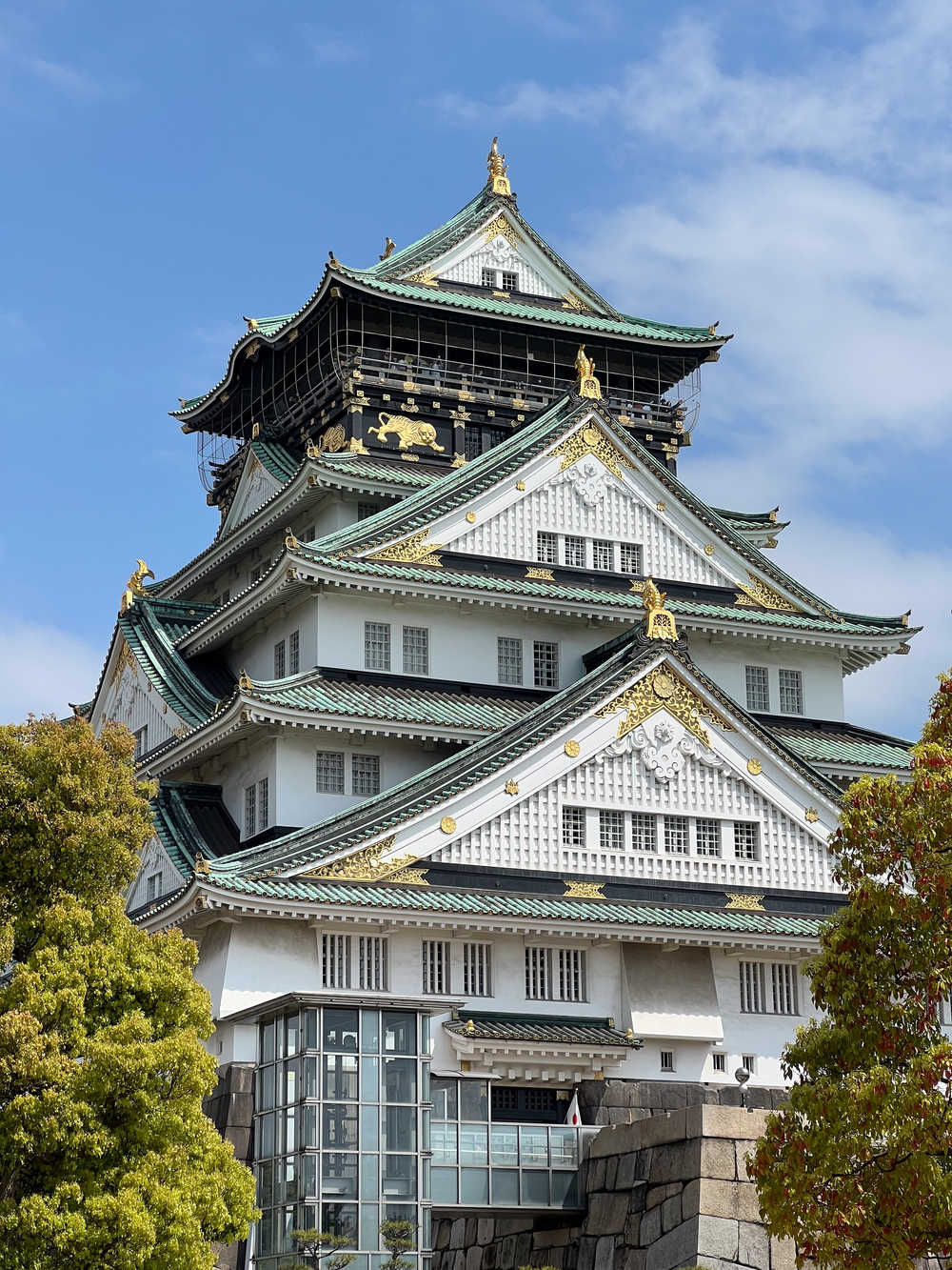 Osaka château