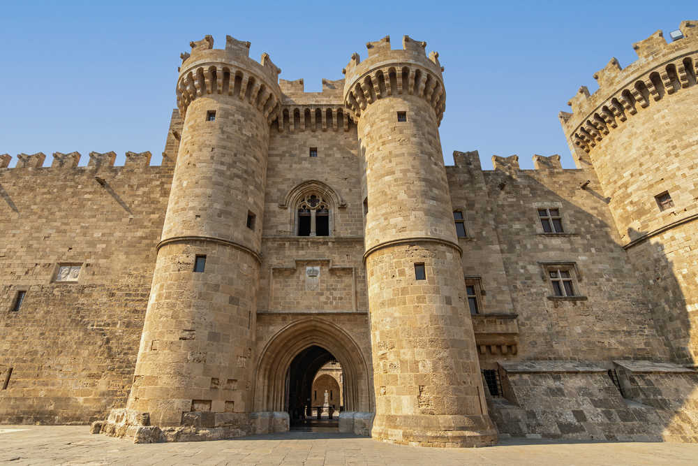 Palais des Grands Maitre Rhodes en Grece