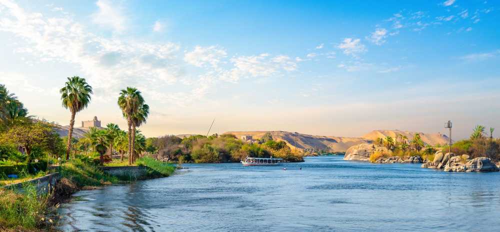Panorama du Nil, Egypte