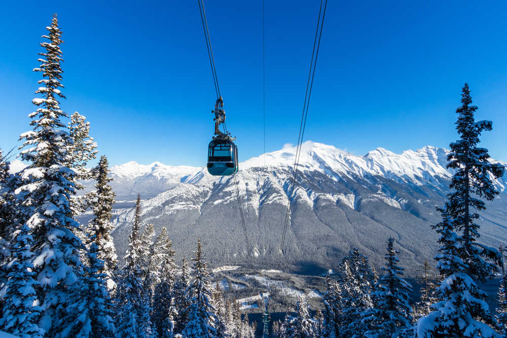 Parc national de Banff télépherique