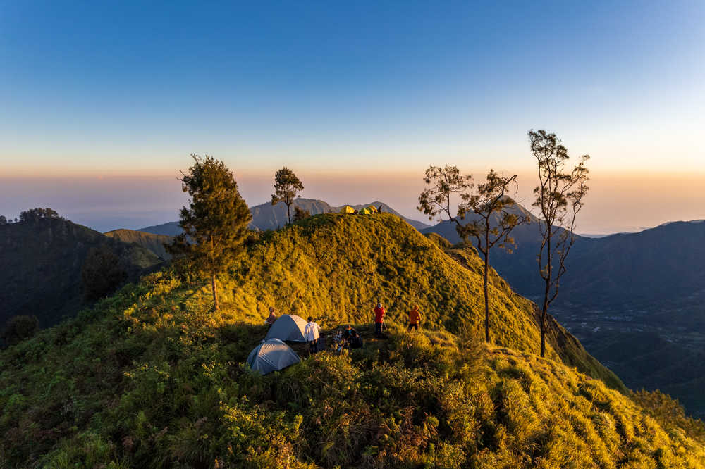 parc national de Gunung Rinjani, Indonésie