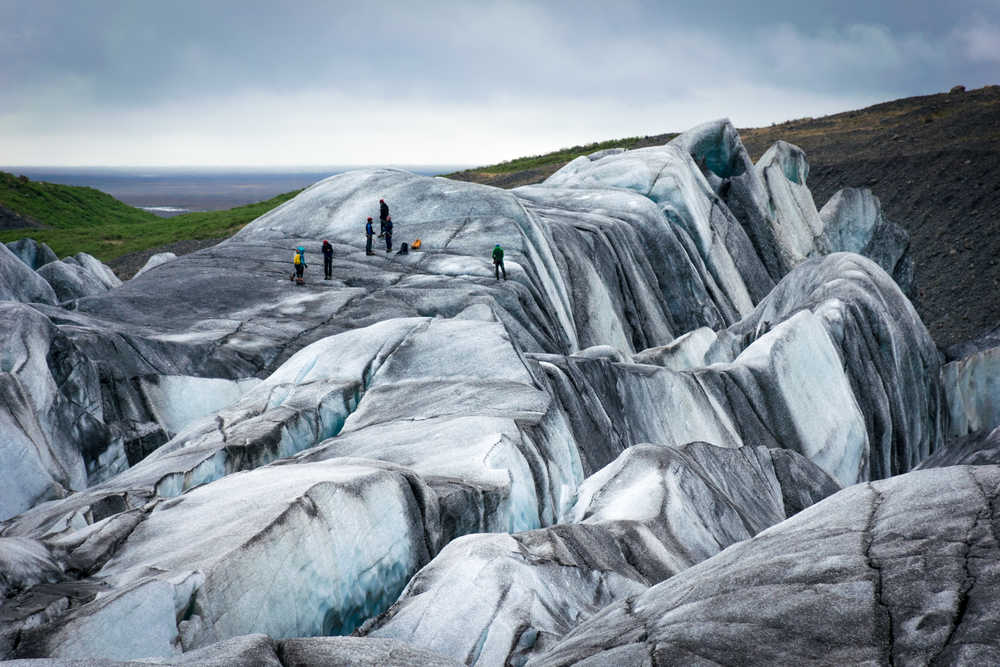 parc national du Vatnajökull glacier randonnée